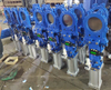 Ductile Iron pneumatic actuated Knife Gate Valve