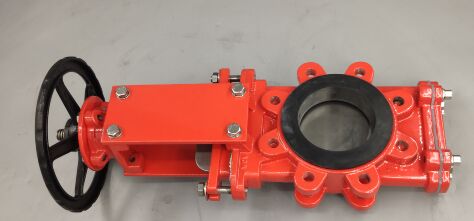 Rubber Seat Knife Gate Valve For Slurry