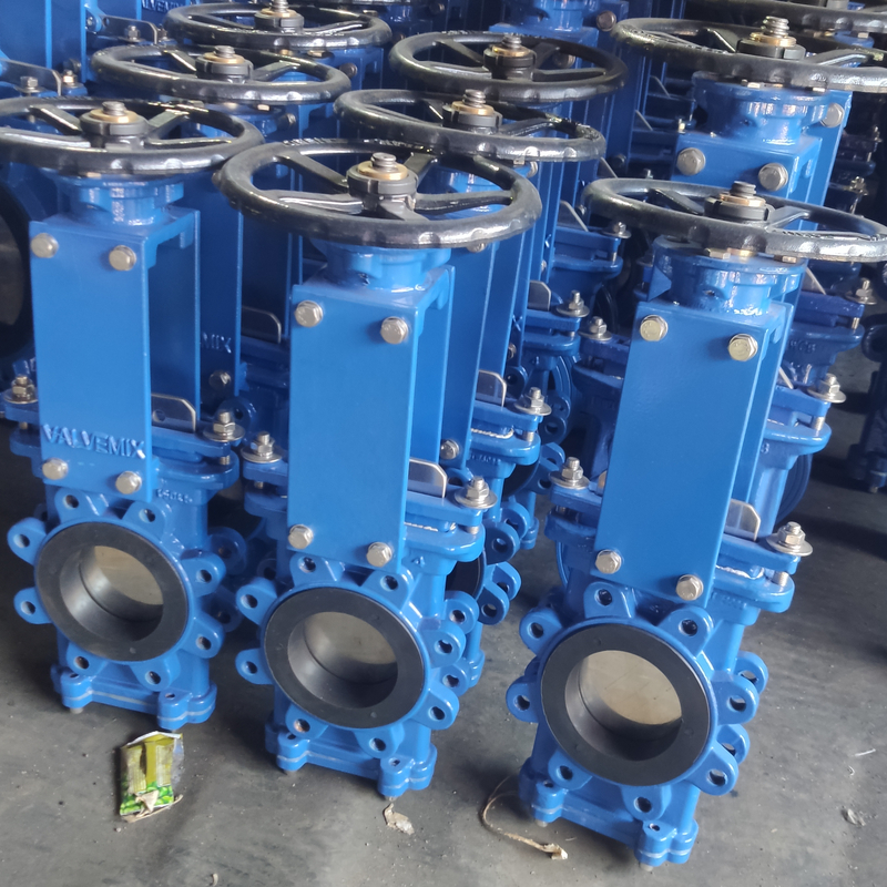 Rubber Seat Knife Gate Valve For Slurry