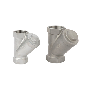 SCREWED END STAINLESS STEEL Y Type Strainer CF8 / CF8M 1/2 - 4 API 598