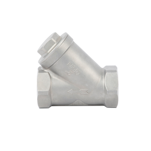 SCREWED END STAINLESS STEEL Y Type Strainer CF8 / CF8M 1/2 - 4 API 598