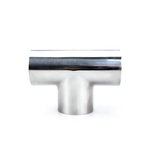 7W Equal Long Weld Tee - 316L Stainless Steel Sanitary Welded Tee Fitting