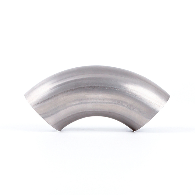 S2WCL 90 Degree Bend SMS Short stainless steel sanitary elbow