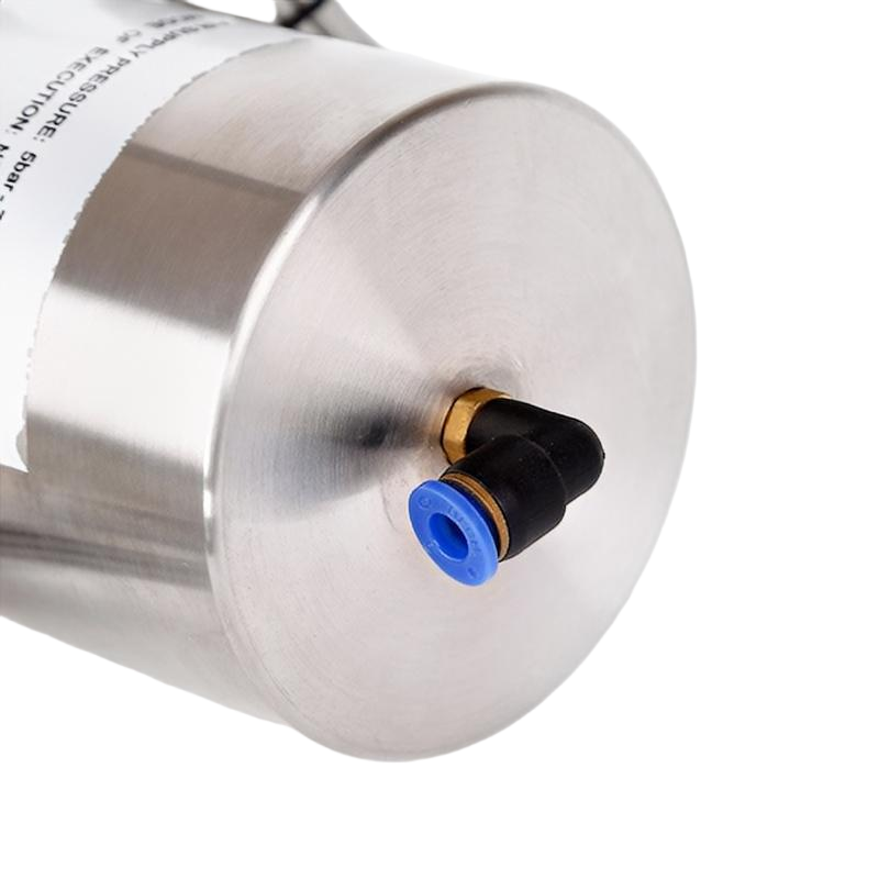 pneumatic sanitary butterfly valve installed in a dairy processing line with tri-clamp fittings