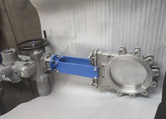 Electric MSS-SP81 Knife Gate Valve Slurry Systems