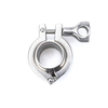 D13MHHM heavy duty single pin clamp side view stainless steel