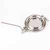 Manual lever handle of DN200 sanitary powder butterfly valve with position locking