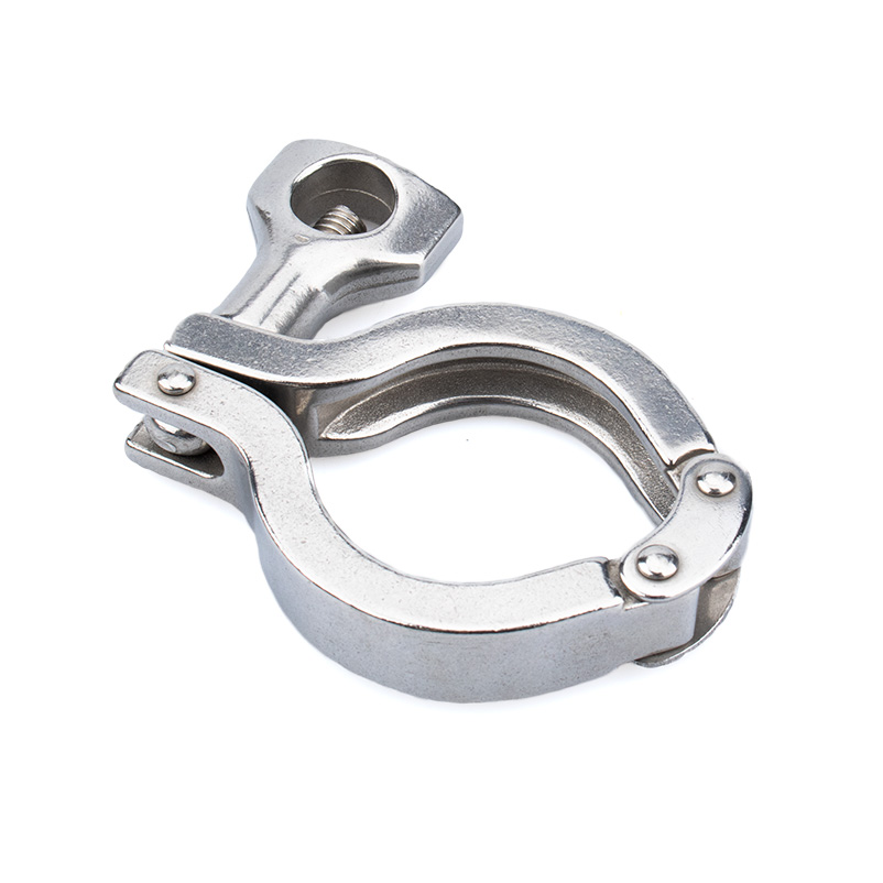 13MHHMD sanitary clamp used in food beverage processing line