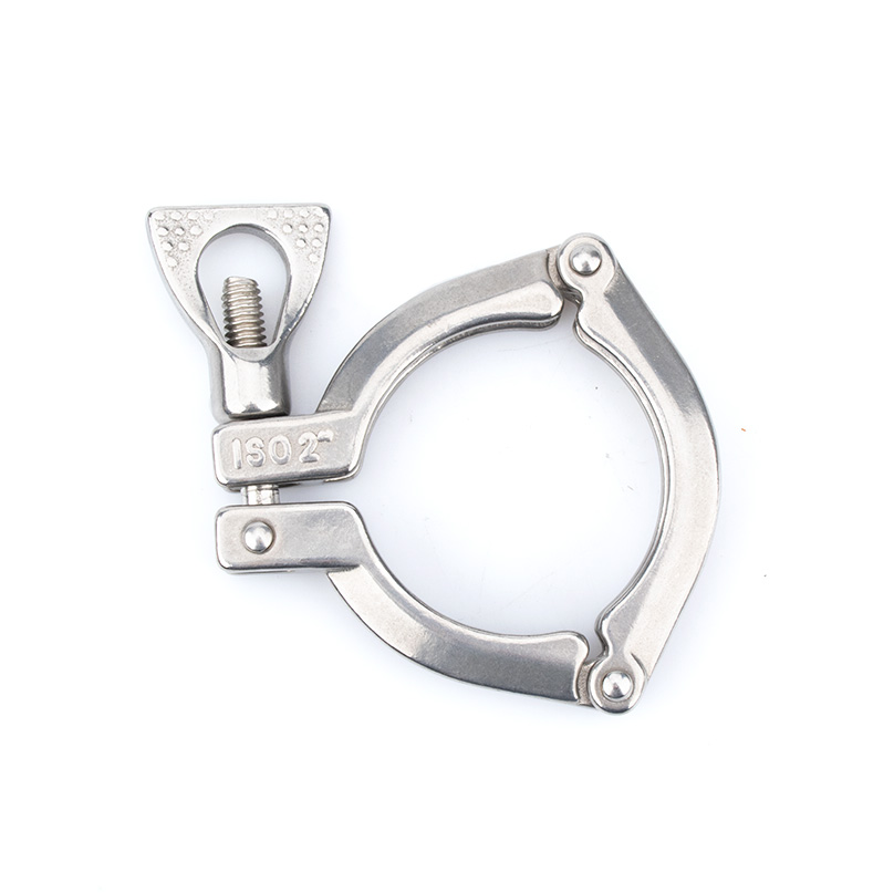 13MHHS 3-segment clamp dimension diagram 1.5 inch 304 SS sanitary fitting
