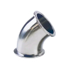 45° Sanitary Clamp Elbow – 2KMP Stainless Steel 45D Fitting | ISO 9001