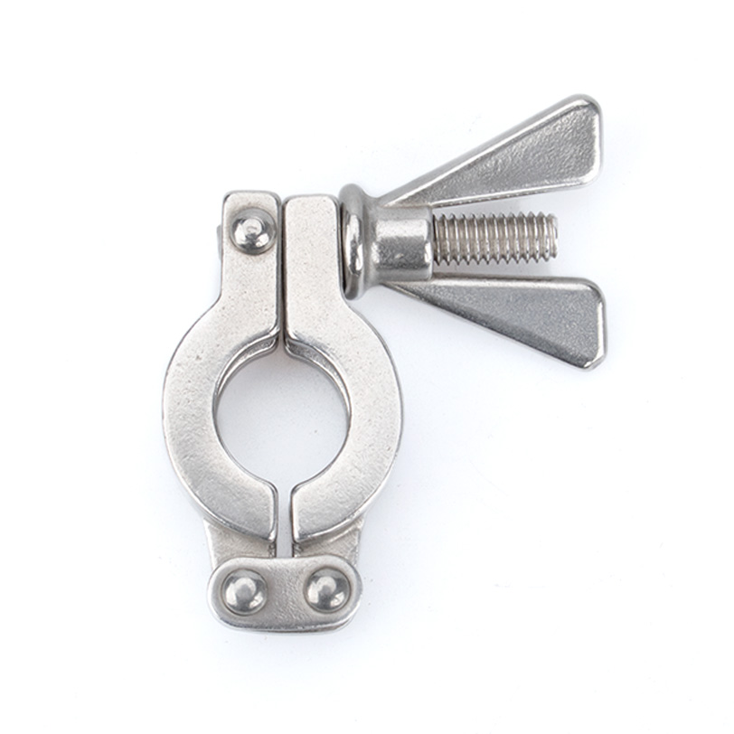 heavy duty tri‑clamp S13MHHM stainless steel clamp with bolts