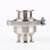 Sanitary Spring Check Valve Mod. SIG/55 stainless steel hygienic non-return valve