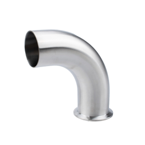 L2CM 90 Degree Clamp x Butt Weld Long Radius Elbow – 304 Stainless Steel Sanitary Fitting 3A Certified