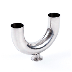 Welded U-Type Tee - 316L Stainless Steel Sanitary U-Shaped Pipe Fitting