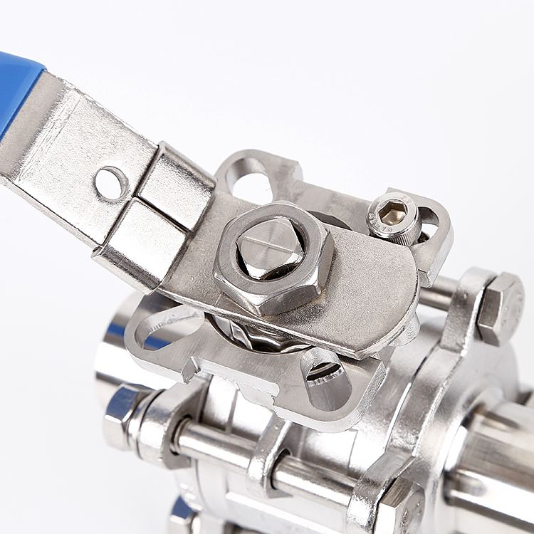 Sanitary 3pcs Encapsulated Ball Valve Manual Mod.SIG/22