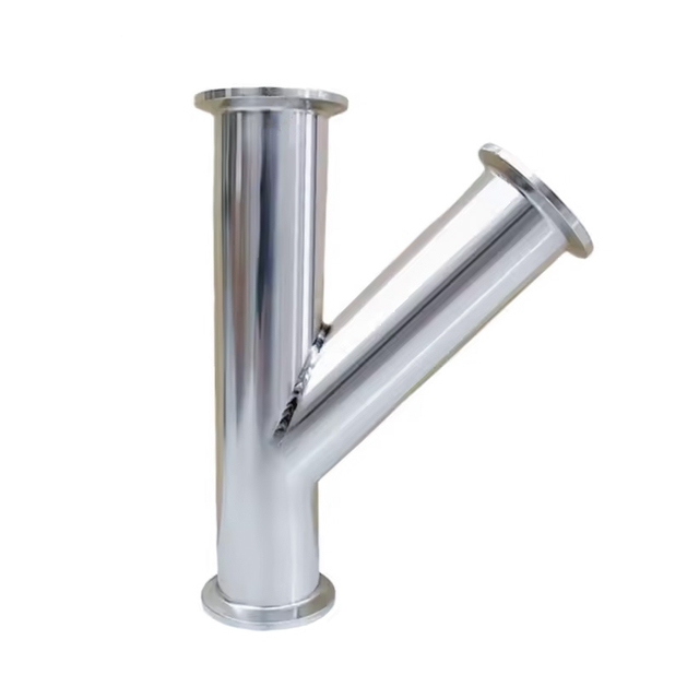 28AMP Clamp Lateral - 316L Stainless Steel Tri-Clamp Lateral Wye Sanitary Fitting