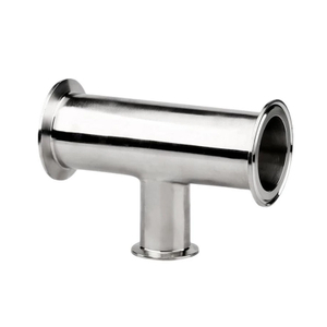 7RMP Reducing Clamp Tee - 316L Stainless Steel Tri-Clamp Reducing Fitting