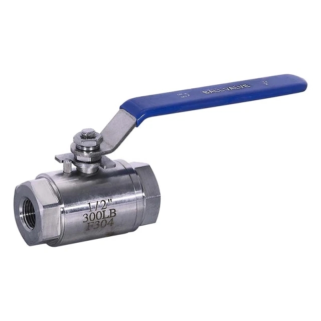 Stainless Steel 2pcs Forged Ball Valve