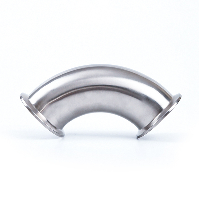 2CMP sanitary 90 degree elbow clamp ends stainless steel pipe fitting