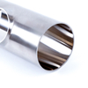 Mirror-polished internal surface of SD7WWW sanitary SMS tee Ra ≤ 0.8μm