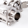Sanitary 3pcs Encapsulated Ball Valve Manual Mod.SIG/22