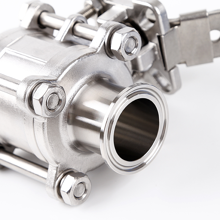 Sanitary 3pcs Encapsulated Ball Valve Manual Mod.SIG/22