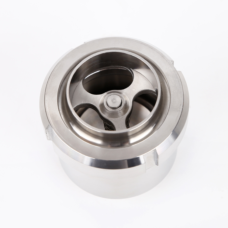 Union type check valve