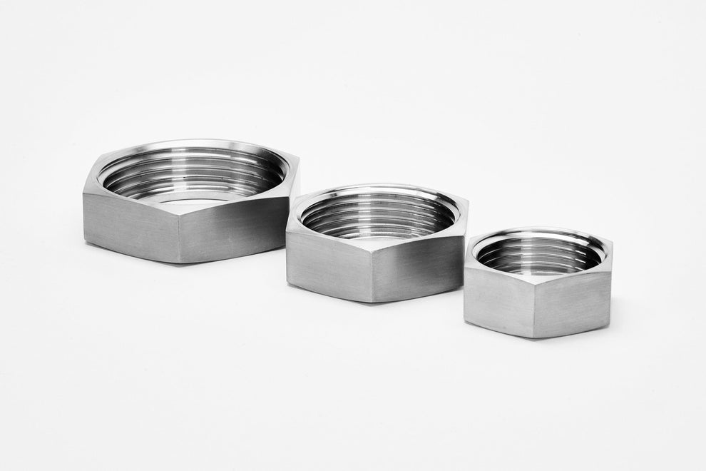 3A certified 13H union hex nut threaded bevel seat