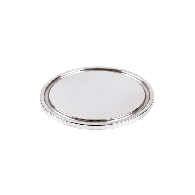 16AMP solid end cap 316L stainless steel sanitary tri-clamp fitting